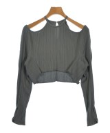 Mame Kurogouchi（マメクロゴウチ）Tシャツ・カットソー グレー サイズ:2(M位) レディース/2200673081063