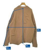 Mame Kurogouchi（マメクロゴウチ）ニット・セーター 茶 サイズ:2(M位) レディース/2200695555016