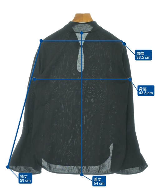 Mame Kurogouchi（マメクロゴウチ）Tシャツ・カットソー 黒 サイズ:2(M位) レディース/2200697302038