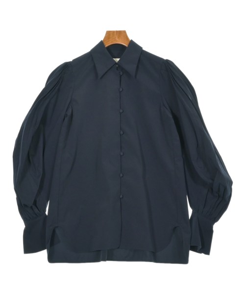 Mame Kurogouchi(マメ　クロゴウチ)カジュアルシャツ 紺 サイズ:1(S位)/2200645855036