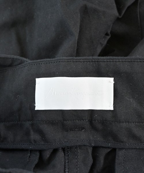 Mame Kurogouchi（マメクロゴウチ）カーゴパンツ 黒 サイズ:3(L位) レディース/2200654723036