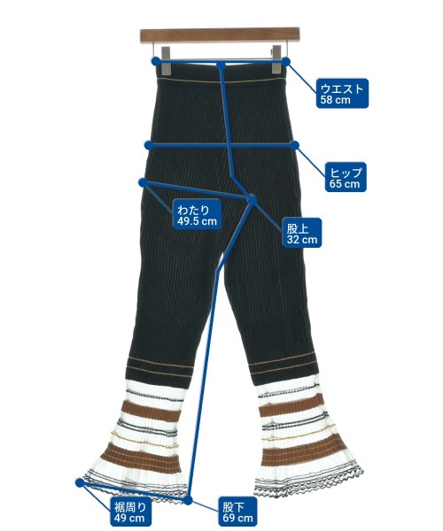 Mame Kurogouchi（マメクロゴウチ）その他 黒 サイズ:1(S位) レディース/2200654757062