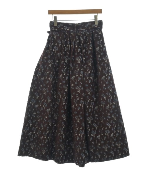 Mame Kurogouchi（マメクロゴウチ）ロング・マキシ丈スカート 赤 サイズ:2(M位) レディース/2200655018025