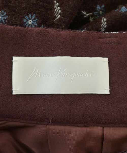 Mame Kurogouchi（マメクロゴウチ）ロング・マキシ丈スカート 赤 サイズ:2(M位) レディース/2200655018025