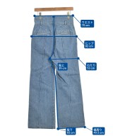 Mame Kurogouchi（マメクロゴウチ）デニムパンツ 青 サイズ:2(M位) レディース/2200648909026