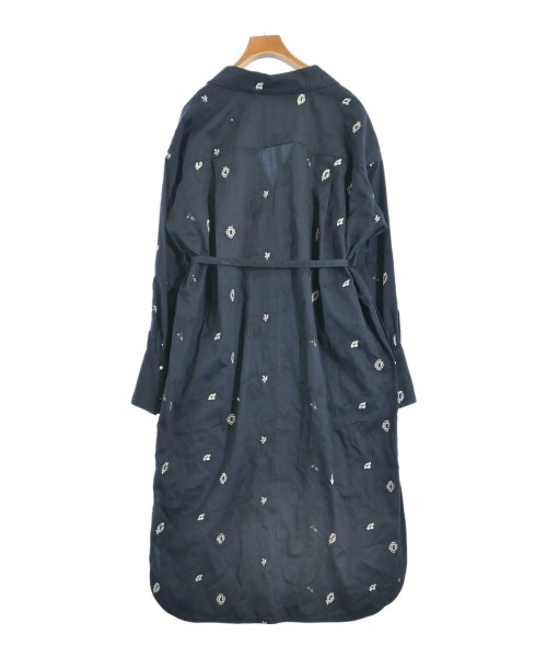 Mame Kurogouchi（マメクロゴウチ）シャツワンピース 紺 サイズ:2(M位) レディース/2200656044146