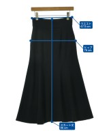 Mame Kurogouchi（マメクロゴウチ）ロング・マキシ丈スカート 黒 サイズ:2(M位) レディース/2200656631056