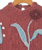 Mame Kurogouchi（マメクロゴウチ）ベスト/ノースリーブ 赤 サイズ:1(S位) レディース/2200657587116