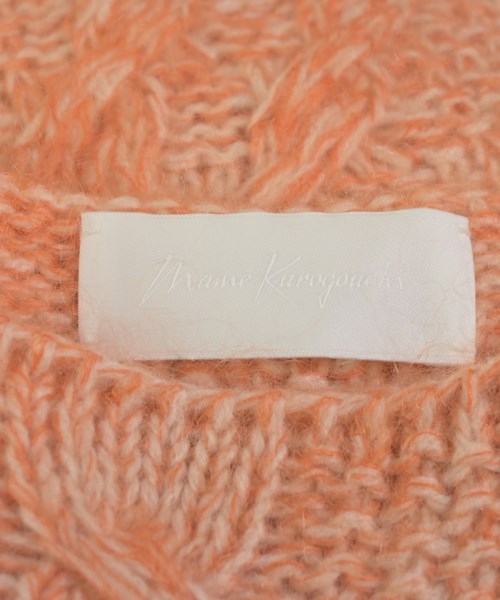 Mame Kurogouchi（マメクロゴウチ）ニット・セーター オレンジ サイズ:1(S位) レディース/2200657587123