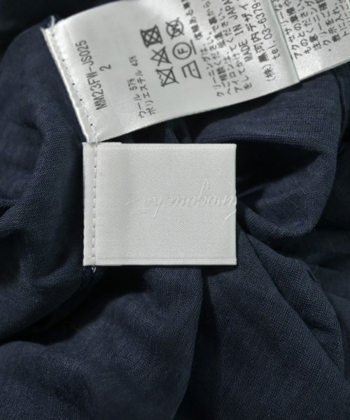 Mame Kurogouchi（マメクロゴウチ）Tシャツ・カットソー 紺 サイズ:2(M位) レディース/2200657587161