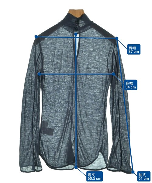 Mame Kurogouchi（マメクロゴウチ）Tシャツ・カットソー 紺 サイズ:2(M位) レディース/2200657587161