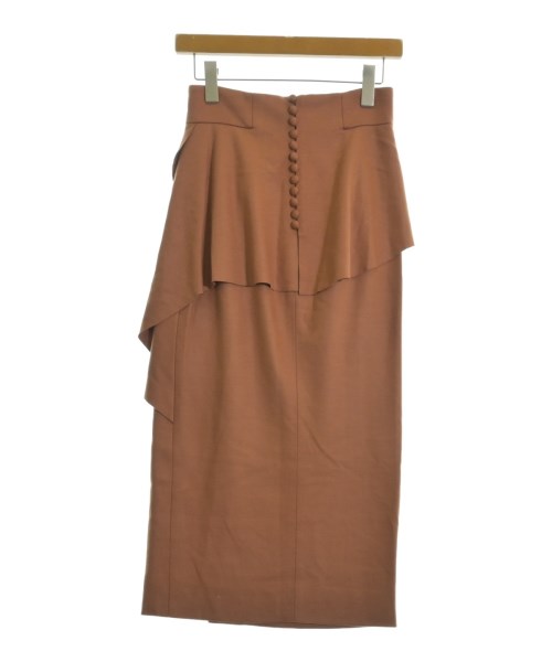 Mame Kurogouchi（マメクロゴウチ）ロング・マキシ丈スカート オレンジ サイズ:1(S位) レディース/2200655024156