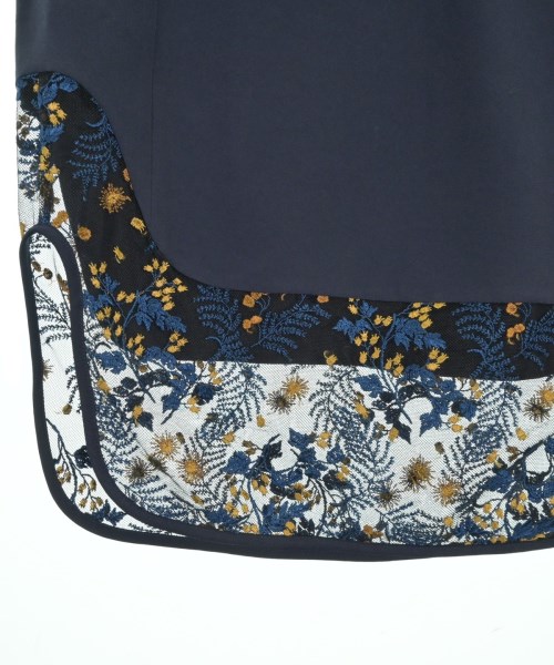 Mame Kurogouchi（マメクロゴウチ）ロング・マキシ丈スカート 紺 サイズ:1(S位) レディース/2200656872046