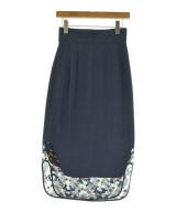 Mame Kurogouchi（マメクロゴウチ）ロング・マキシ丈スカート 紺 サイズ:1(S位) レディース/2200656872046