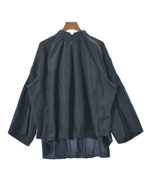 Mame Kurogouchi(マメ　クロゴウチ)ブラウス 紺 サイズ:2(M位)/2200658668050