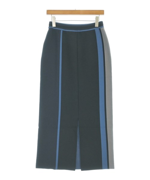 Mame Kurogouchi（マメクロゴウチ）ロング・マキシ丈スカート 黒 サイズ:2(M位) レディース/2200658707056