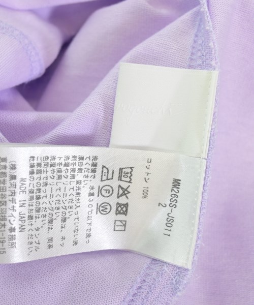 Mame Kurogouchi（マメクロゴウチ）Tシャツ・カットソー 紫 サイズ:2(M位) レディース/2200717131037