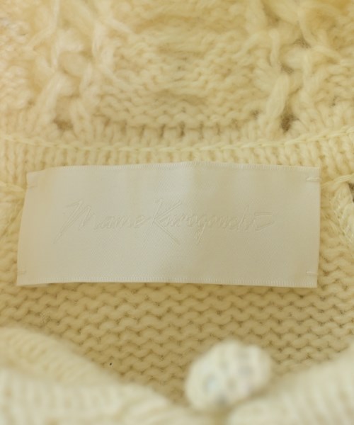 Mame Kurogouchi（マメクロゴウチ）ニット・セーター 白 サイズ:1(S位) レディース/2200645449013