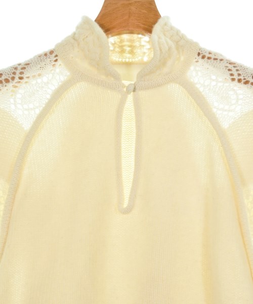 Mame Kurogouchi（マメクロゴウチ）ニット・セーター 白 サイズ:1(S位) レディース/2200645449013