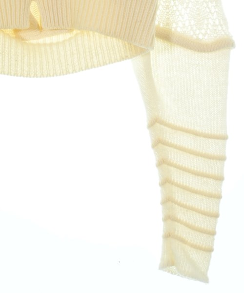 Mame Kurogouchi（マメクロゴウチ）ニット・セーター 白 サイズ:1(S位) レディース/2200645449013