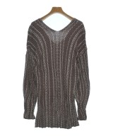 Mame Kurogouchi（マメクロゴウチ）ニット・セーター 茶 サイズ:1(S位) レディース/2200634548109