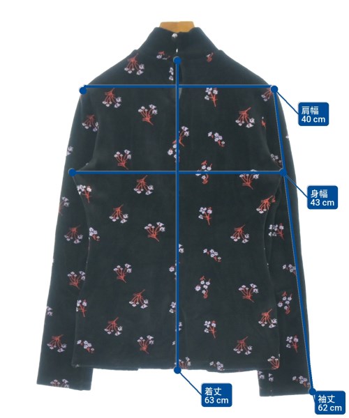 Mame Kurogouchi（マメクロゴウチ）Tシャツ・カットソー 黒 サイズ:3(L位) レディース/2200634548130