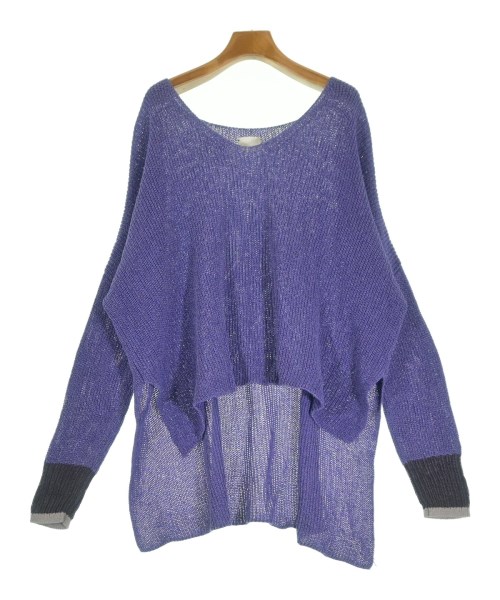 Mame Kurogouchi(マメ　クロゴウチ)ニット・セーター 紫 サイズ:1(S位)/2200645608014