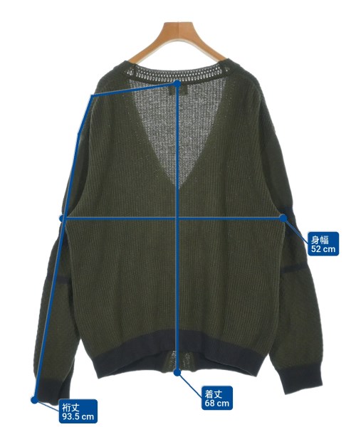 Mame Kurogouchi（マメクロゴウチ）カーディガン カーキ サイズ:1(S位) レディース/2200622037066