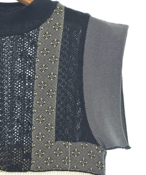 Mame Kurogouchi（マメクロゴウチ）ニット・セーター 黒 サイズ:1(S位) レディース/2200638267068