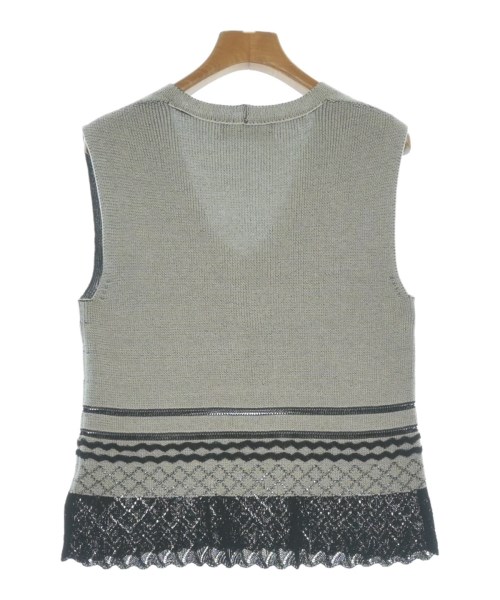 Mame Kurogouchi（マメクロゴウチ）ベスト/ノースリーブ グレー サイズ:1(S位) レディース/2200649111046