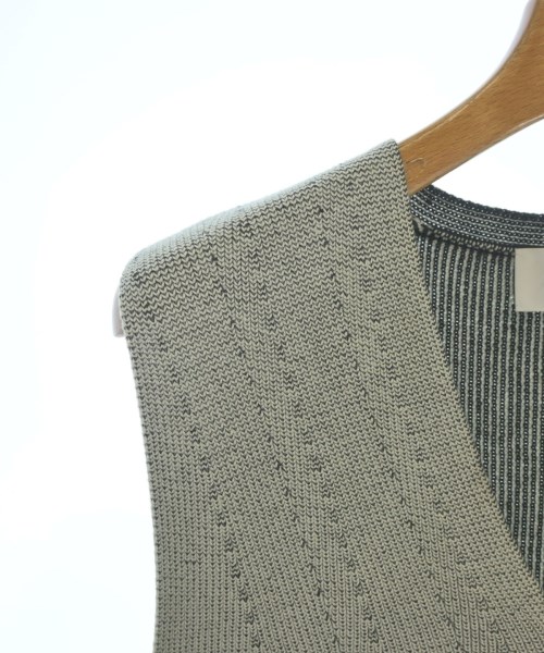 Mame Kurogouchi（マメクロゴウチ）ベスト/ノースリーブ グレー サイズ:1(S位) レディース/2200649111046