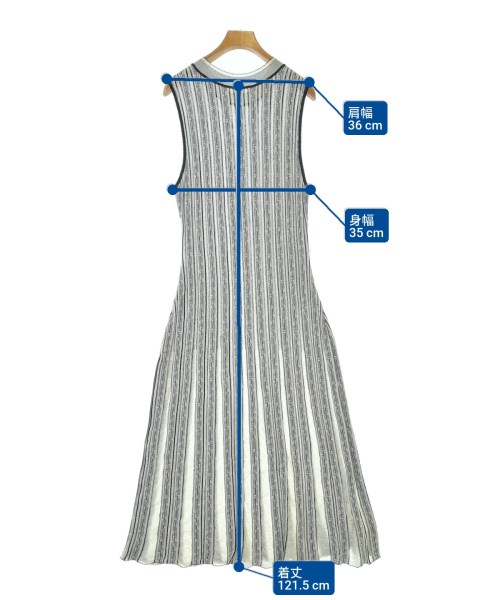 Mame Kurogouchi（マメクロゴウチ）ワンピース 白 サイズ:2(M位) レディース/2200649561049