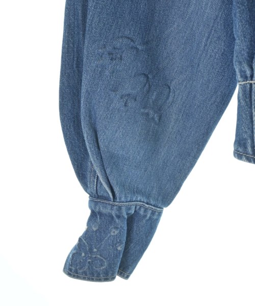 Mame Kurogouchi（マメクロゴウチ）デニムジャケット 青 サイズ:1(S位) レディース/2200636134089