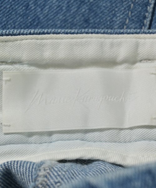 Mame Kurogouchi（マメクロゴウチ）デニムパンツ 青 サイズ:1(S位) レディース/2200636134386