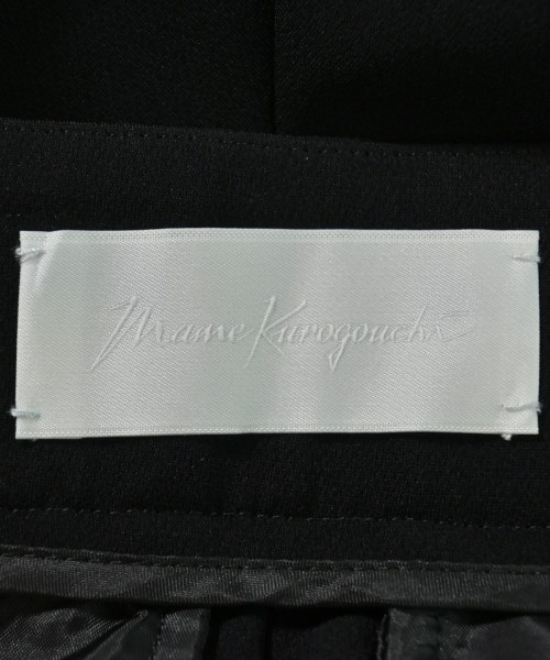 Mame Kurogouchi（マメクロゴウチ）スラックス 黒 サイズ:2(M位) レディース/2200636134508