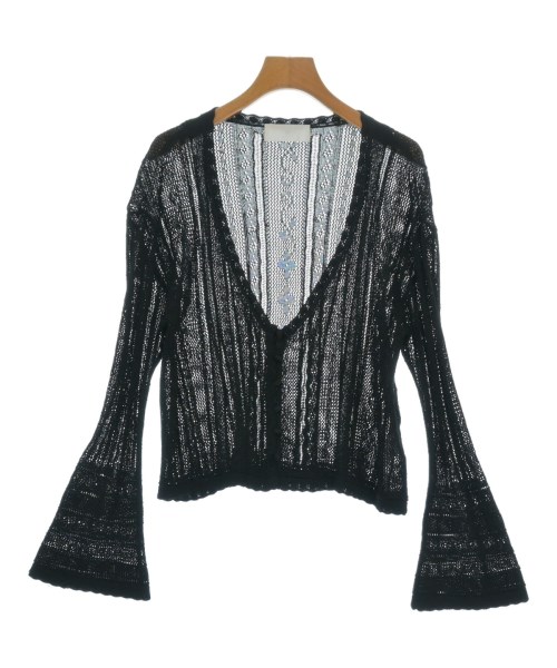 Mame Kurogouchi(マメ　クロゴウチ)カーディガン 黒 サイズ:1(S位)/2200650233027