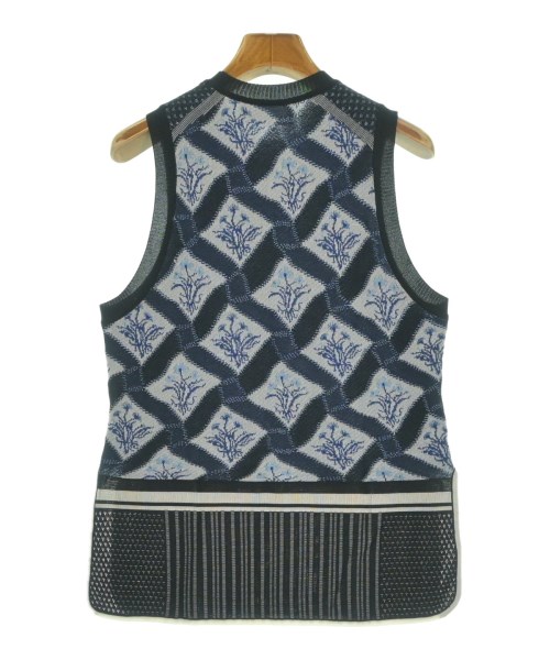 Mame Kurogouchi（マメクロゴウチ）ベスト 紺 サイズ:1(S位) レディース/2200645526042