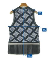 Mame Kurogouchi（マメクロゴウチ）ベスト 紺 サイズ:1(S位) レディース/2200645526042