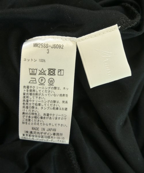 Mame Kurogouchi（マメクロゴウチ）ノースリーブ 黒 サイズ:3(L位) レディース/2200640418076