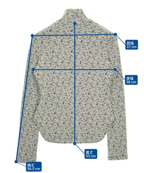 Mame Kurogouchi（マメクロゴウチ）Tシャツ・カットソー グレー サイズ:1(S位) レディース/2200653063058