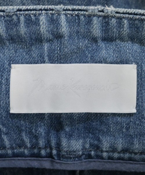 Mame Kurogouchi（マメクロゴウチ）デニムパンツ 青 サイズ:1(S位) レディース/2200645976052
