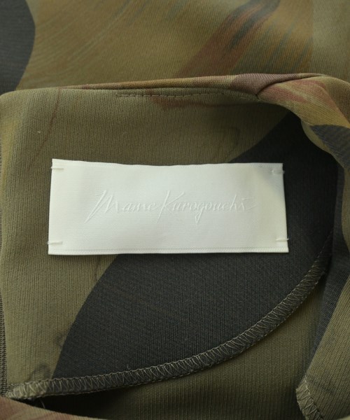 Mame Kurogouchi（マメクロゴウチ）ワンピース カーキ サイズ:3(L位) レディース/2200645976090