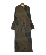 Mame Kurogouchi（マメクロゴウチ）ワンピース カーキ サイズ:3(L位) レディース/2200645976090