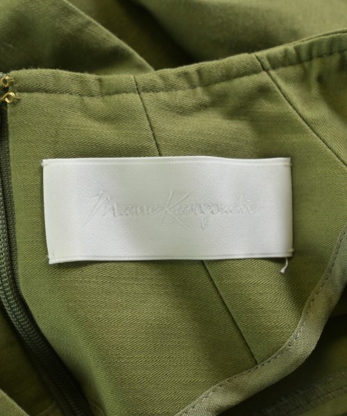 Mame Kurogouchi（マメクロゴウチ）ワンピース カーキ サイズ:2(M位) レディース/2200645976106