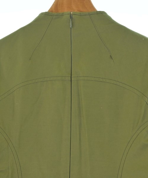 Mame Kurogouchi（マメクロゴウチ）ワンピース カーキ サイズ:2(M位) レディース/2200645976106