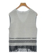 Mame Kurogouchi（マメクロゴウチ）ベスト 白 サイズ:1(S位) レディース/2200643165021