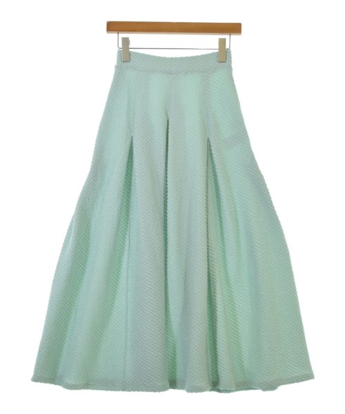 Mame Kurogouchi(マメ　クロゴウチ)ロング・マキシ丈スカート 緑 サイズ:1(S位)/2200654217023