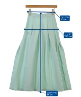 Mame Kurogouchi（マメクロゴウチ）ロング・マキシ丈スカート 緑 サイズ:1(S位) レディース/2200654217023