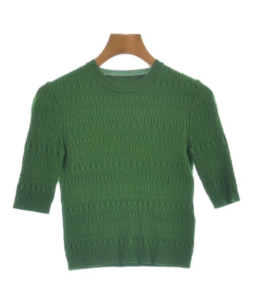 Mame Kurogouchi(マメ　クロゴウチ)ニット・セーター 緑 サイズ:1(S位)/2200663044153