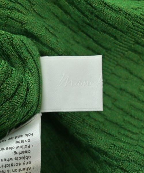 Mame Kurogouchi（マメクロゴウチ）ニット・セーター 緑 サイズ:1(S位) レディース/2200663044153